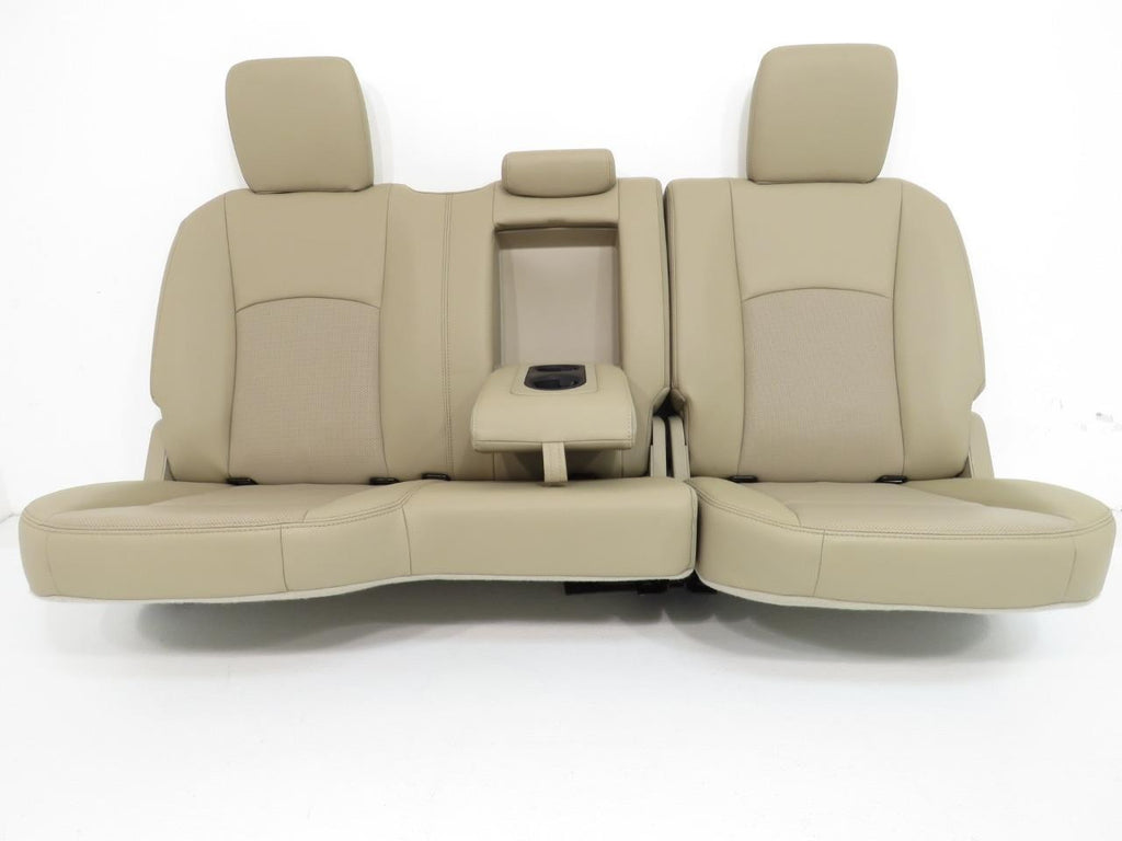 2013 - 2018 Dodge Ram Seats & Console, Tan Leather Laramie Heated Cooled