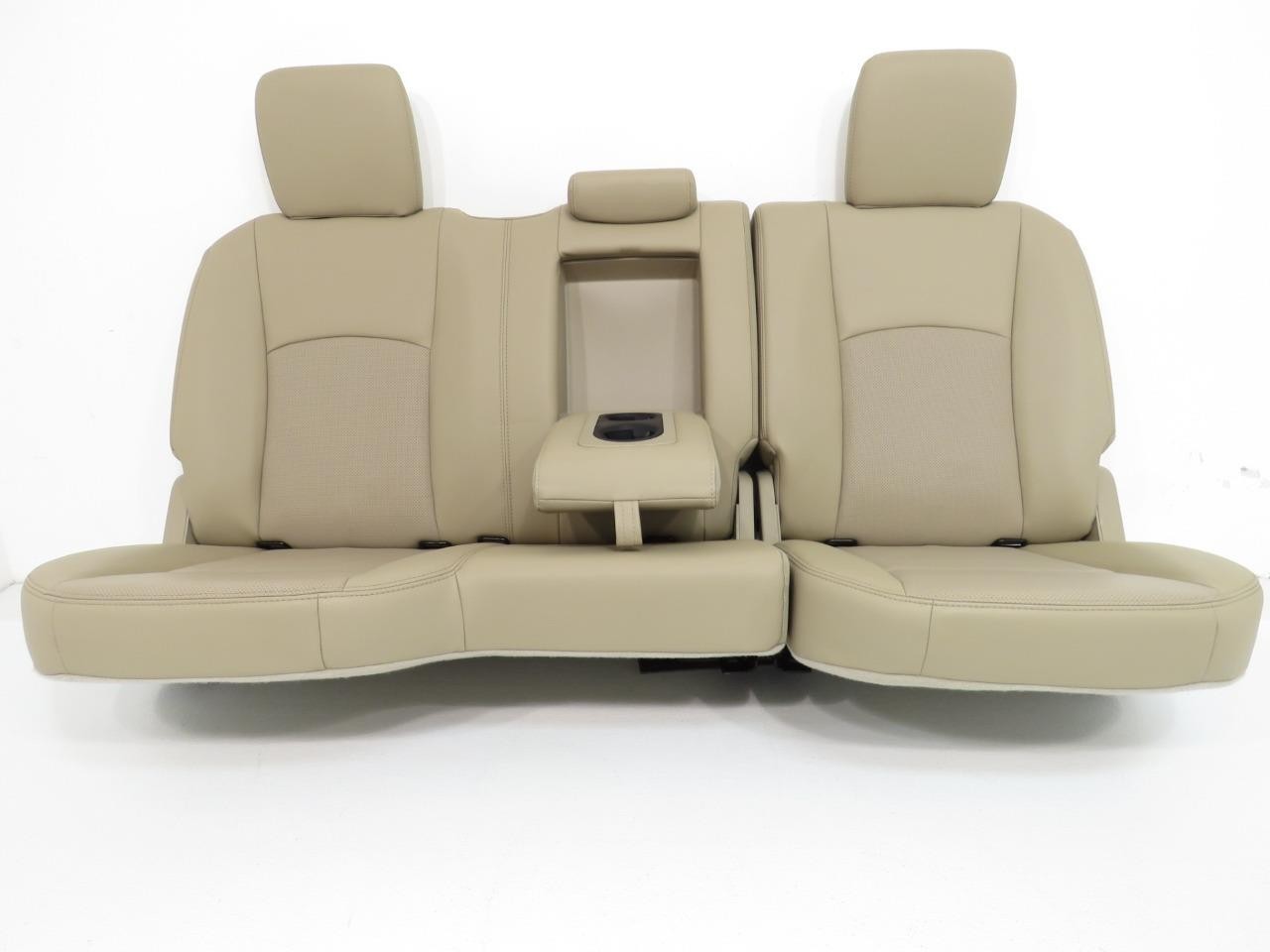 2013 - 2018 Dodge Ram Seats & Console, Tan Leather Laramie Heated Cooled
