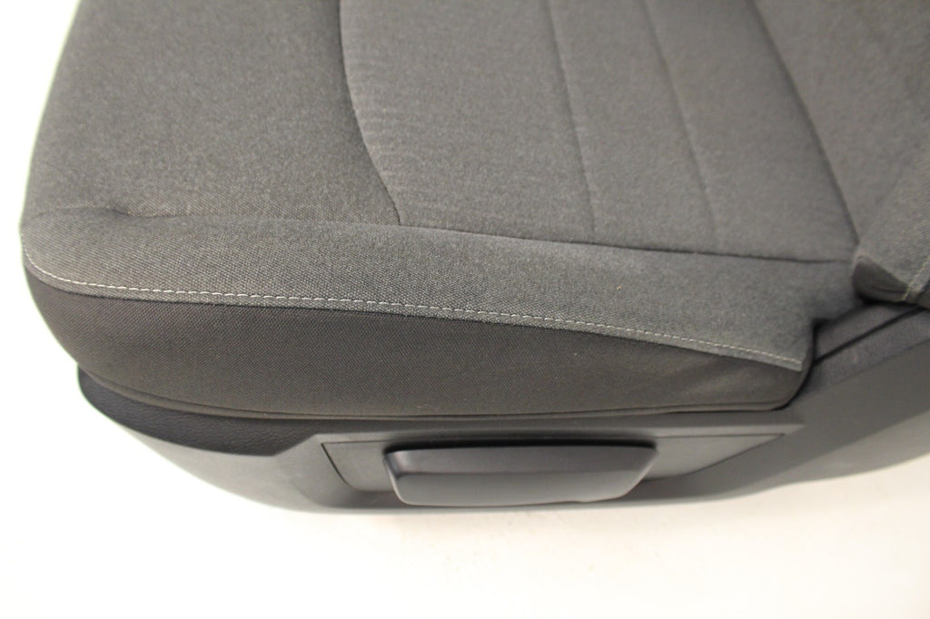 2019-2024 Ram Classic Front Seats, Diesel Gray Black Cloth, Manual w/ Jump Seat