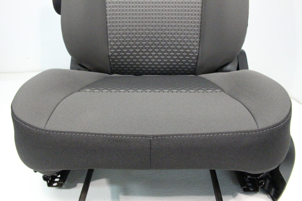 2015 - 2026 Ford Transit Seats, Dark Gray Cloth, Manual w/ Dual Armrests Lumbar