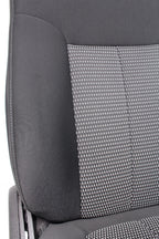 2009 - 2014 Ford F150 Front Seats, XL Black Gray Two-Tone Cloth, w/ Lumbar