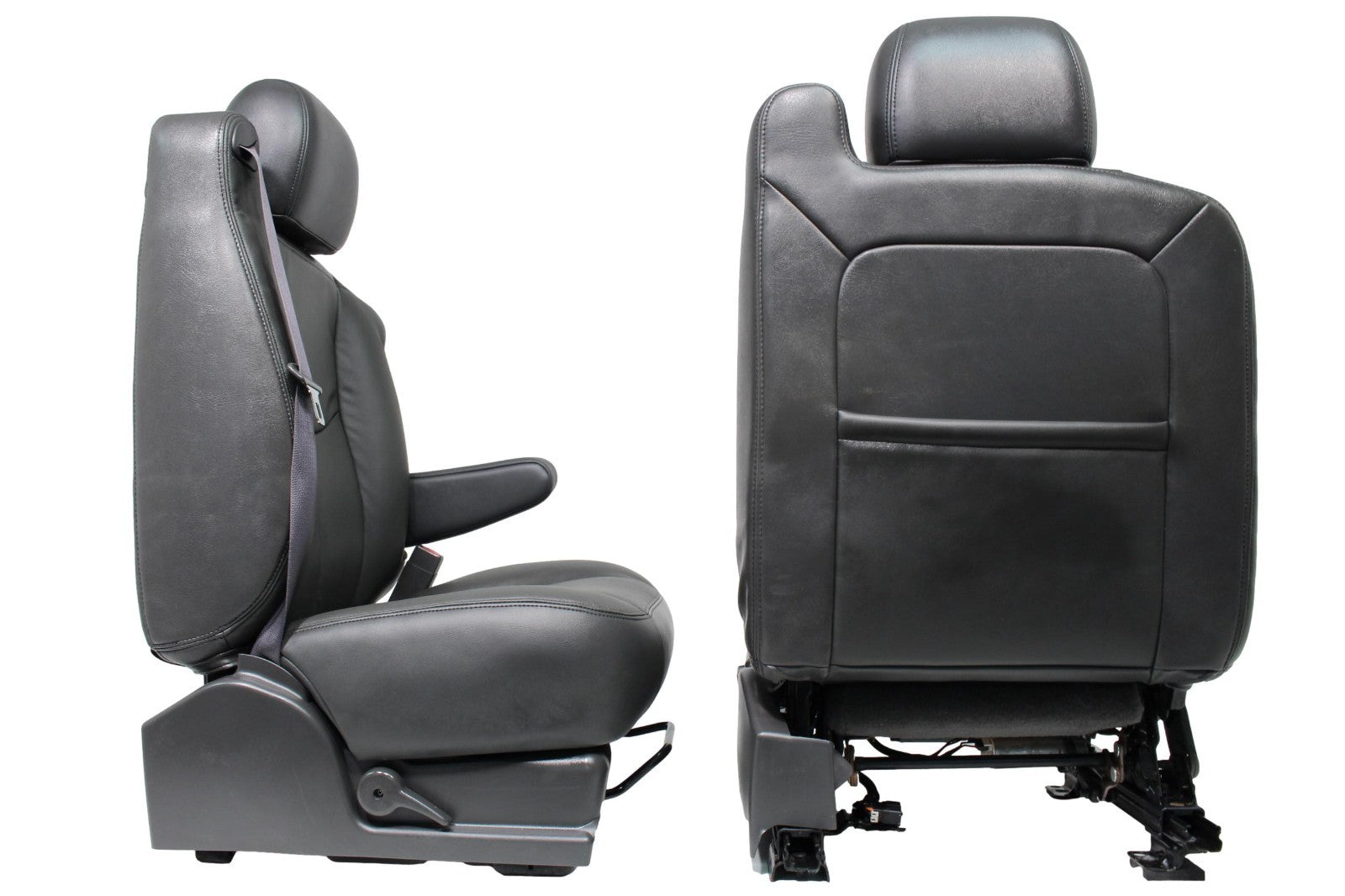 03 - 06 Silverado Sierra Tahoe Yukon Power Leather Seats Dark Pewter OEM