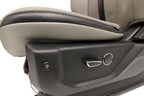 2015-2022 Ford F150 Super Duty Supercab Seats, XLT w/ Katzkin Earth Gray Leather
