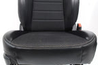2002 - 2018 Dodge Ram Seats Set, Crew Cab, Sport Black Leather Powered Heated