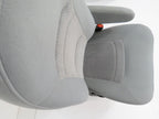 Ford Econoline Front Bucket Seats, Gray Cloth w/ Folding Armrests, Fits 1997+