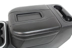 2019 - 2023 Chevrolet Silverado & GMC Sierra Black Center Console w/Leather Lid