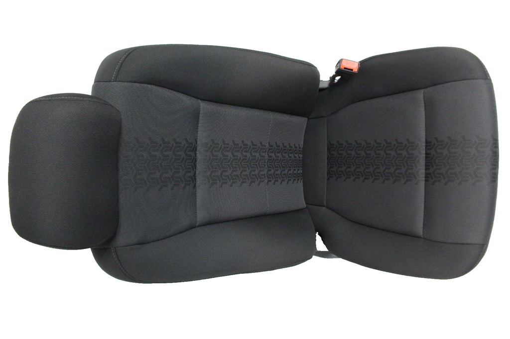 2015 - 2022 Ford F150 & Super Duty Front Seats, XLT Black Cloth Power Heat