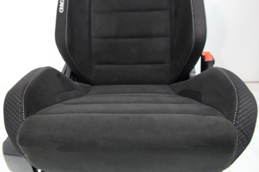 2015 - 2025 Mustang Shelby Recaro Front Seats Suede Power Tracks S550 S650 GT350