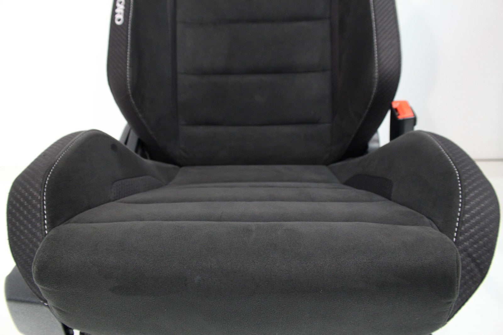 2015 - 2025 Mustang Shelby Recaro Front Seats Suede Power Tracks S550 S650 GT350
