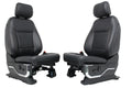 2021+ Ford F150 Super Duty Front Seats, Lariat Sport Black Leather Brown OEM