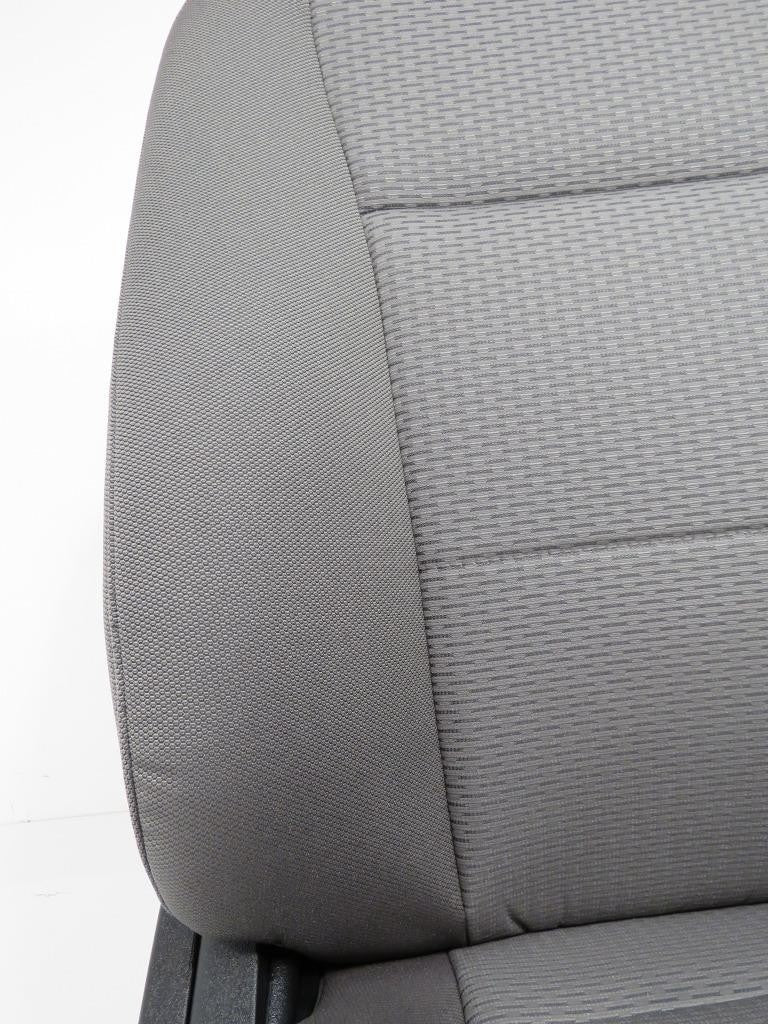 2015 - 2022 Ford F-150 Super Duty Front Seats, XLT Gray Cloth w/ Power Driver