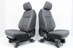 2021 - 2026 Ford F150 Super Duty Front Seats, XLT Gray Cloth 8-Way Power Driver