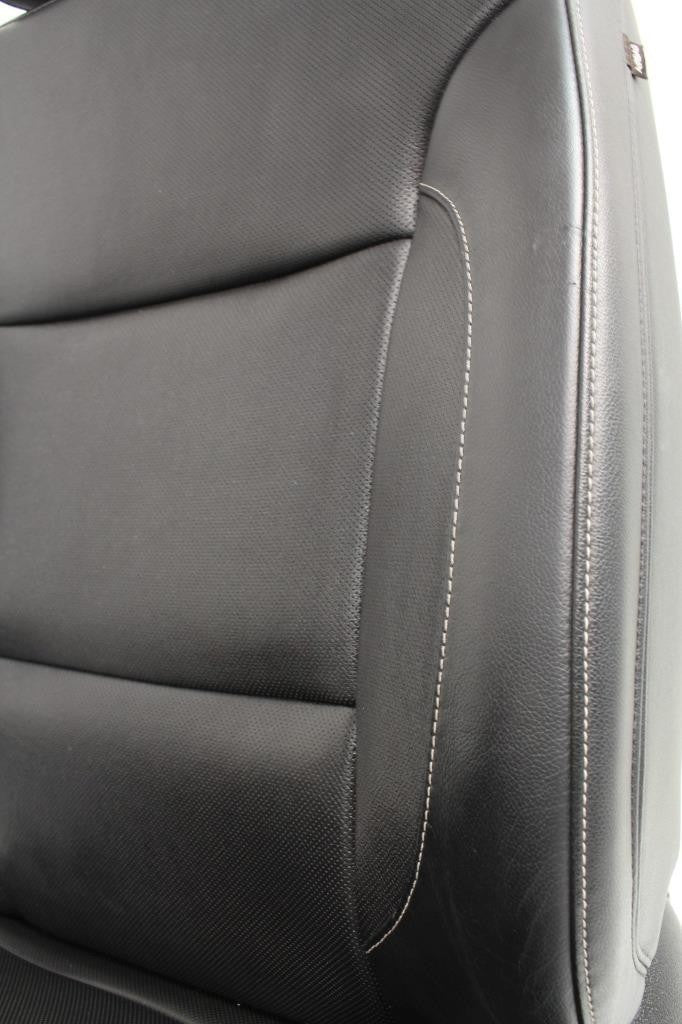2014-2019 Sierra Chevy Silverado Front Seats, LTZ Black Leather, Heated Cooled