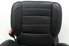 2015-2017 GMC Yukon Denali Front Seats, OEM Black Leather Heated Cooled