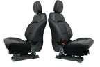 2021 - 2026 Ford Bronco Seats Set, 4-Door Outer Banks Black Leather Heated OEM