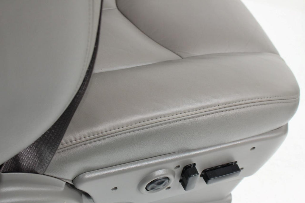 99-06 Chevy Silverado Sierra Tahoe Yukon Seats, Pewter Gray Leather Power Heated