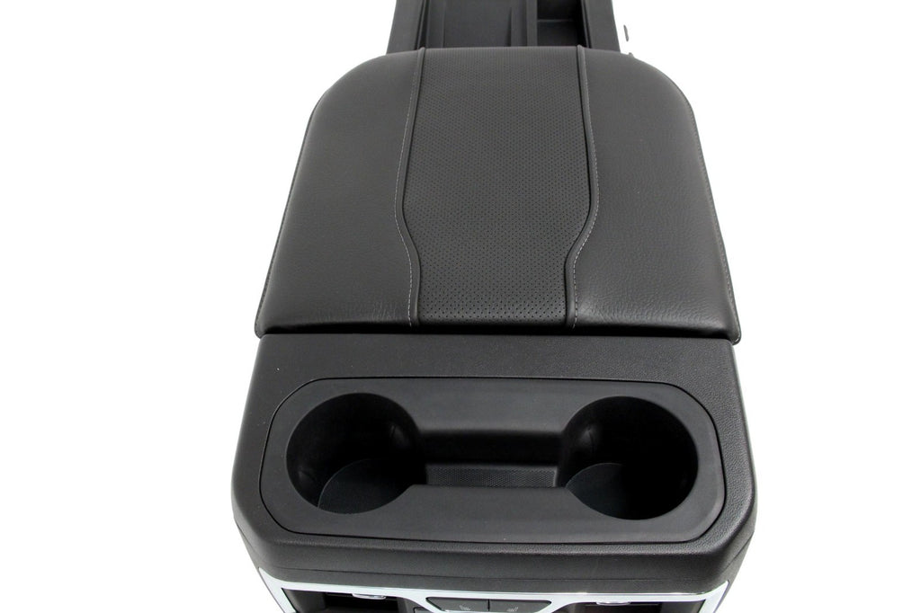 2019 - 2023 Chevy Silverado GMC Sierra Denali Center Console, Black w/ Ash Wood
