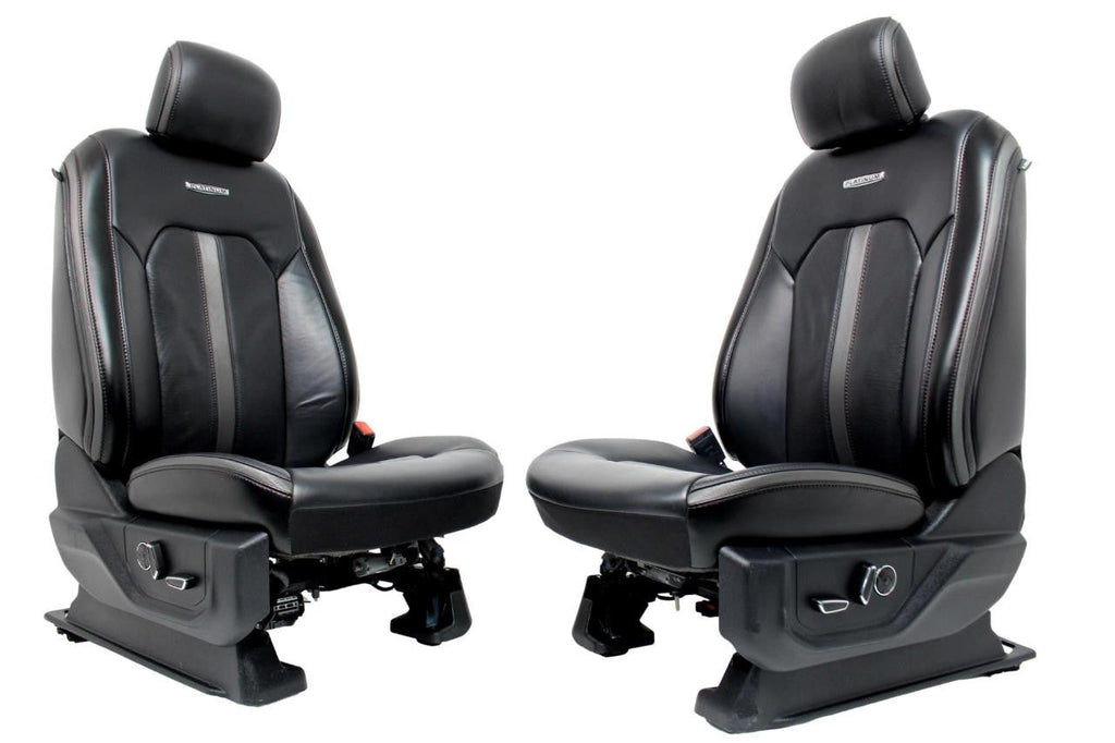 2015-2022 Ford F-Series Limited Black Leather Heated & Cooled Seats