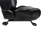 2007-2018 Jeep JK JKU 4-Door Wrangler Unlimited Seats Set, Black Leather Heat