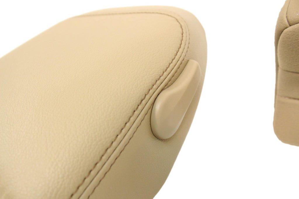 2014-2024 Toyota 4Runner Rear 2nd Row Seat Headrests Set Sand Beige Softex Vinyl