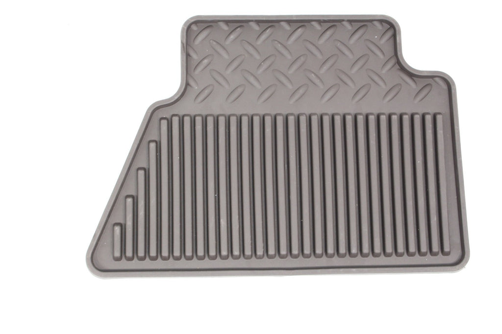 2014 - 2018 Sierra Silverado OEM Floor Mat Set, Cocoa Rubber Slush Extended Cab