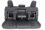 2019 - 2026 Silverado Crew Cab Rear Seats w/ Hidden Storage, LTZ Black Leather