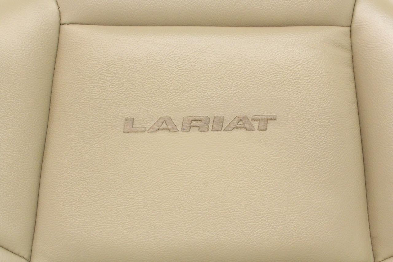 99-10 Ford F250 F350 Excursion Seats Tan Leather Power Front Bench Super Duty