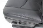 99-06 Sierra Silverado Front Seats, Dark Pewter Leather, Power Lumbar Bolster
