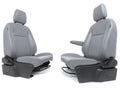 2015 - 2026 Ford Transit Front Seats, Pewter Gray Vinyl, Manual w/  Armrest