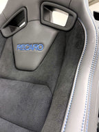 2015 - 2026 Ford Mustang Dark Horse RECARO Seats, Dinamica Black Suede & Indigo