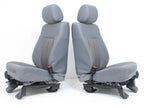 2011 - 2016 Ford Super Duty Front Seats, XLT Gray Cloth w/ Power Driver Fits 99+