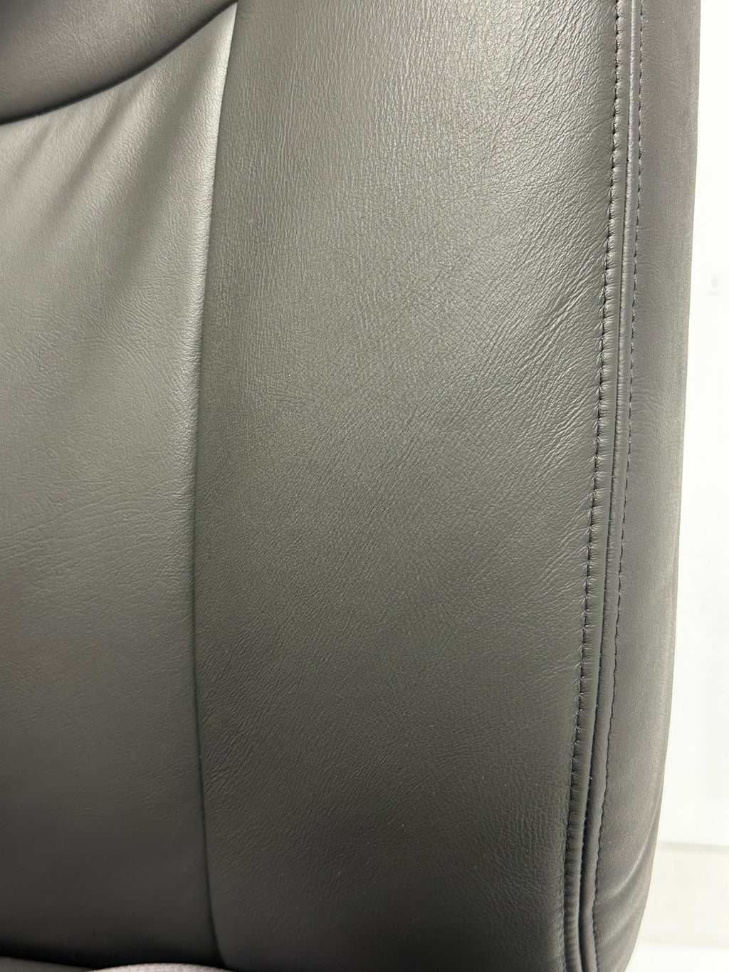 1999 - 2006 Chevy Silverado Front Seats, LT New Leather Dark Pewter Power Heated