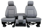 2023 - 2026 Ford Super Duty Front Seats, XL Slate Gray Vinyl Manual w/ Jumpseat