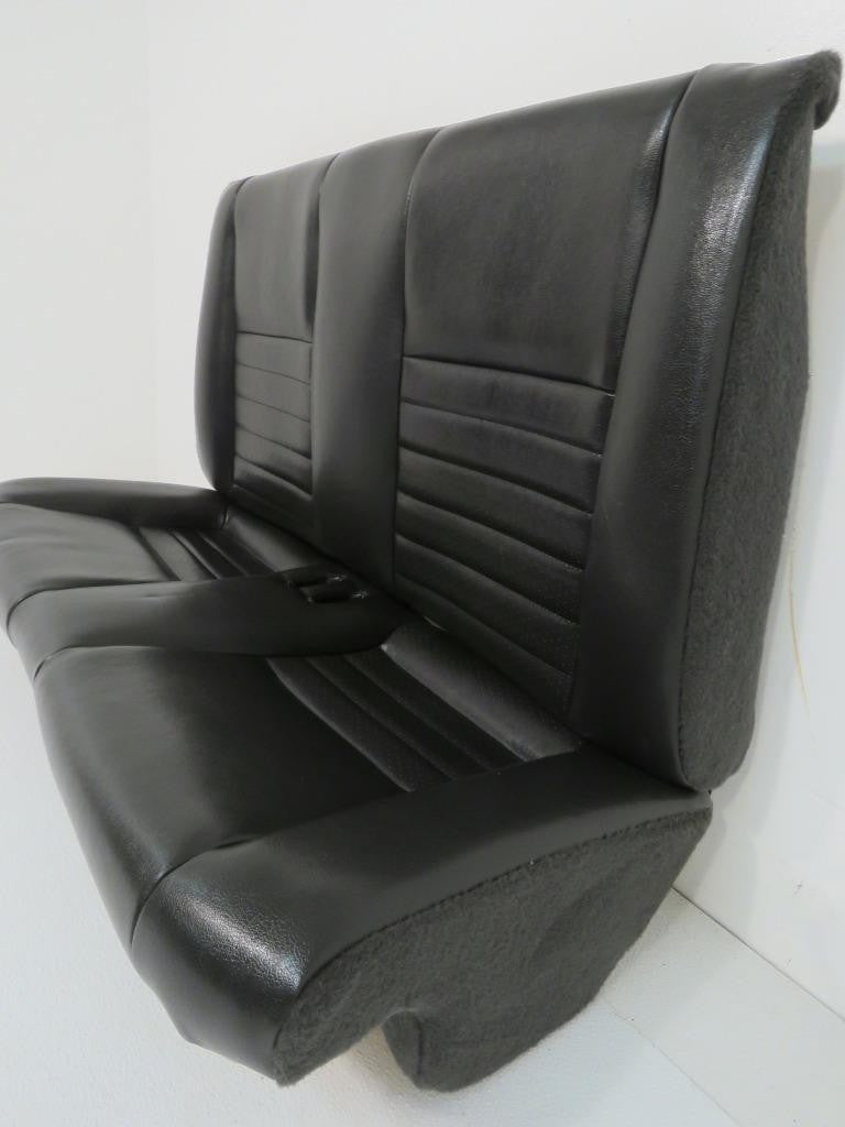 1994 - 2004 Ford Mustang Convertible Seats, GT Black Leather w/ Power Driver OEM