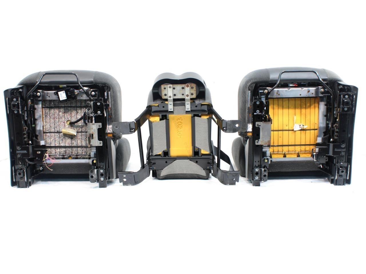 1999-2006 Sierra Silverado Front Seats, Dark Gray Cloth Split Bench w Jump Seat