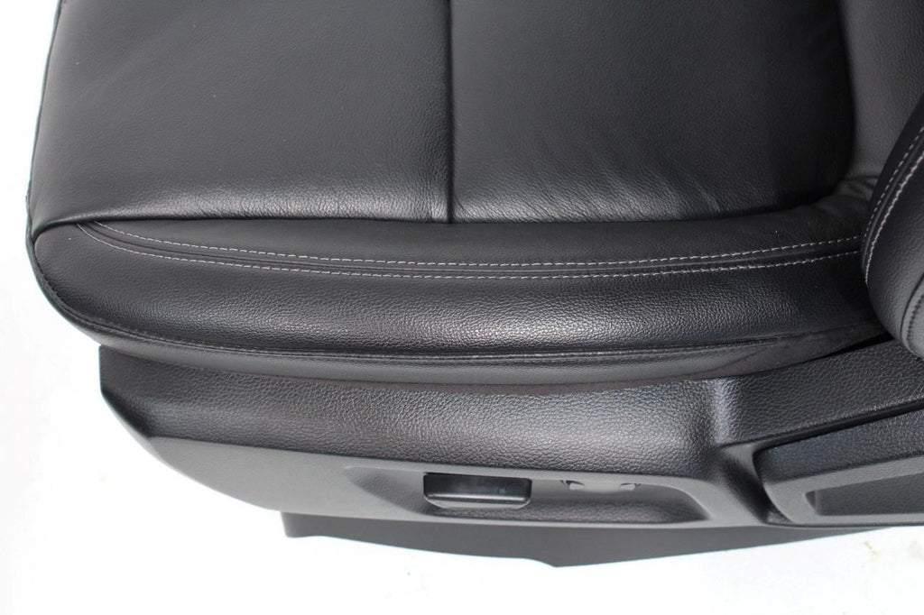 2019 - 2023 Ford Ranger Seat Set, Lariat Heated Black Leather Front & Rear OEM