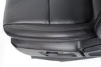 2019 - 2023 Ford Ranger Seat Set, Lariat Heated Black Leather Front & Rear OEM