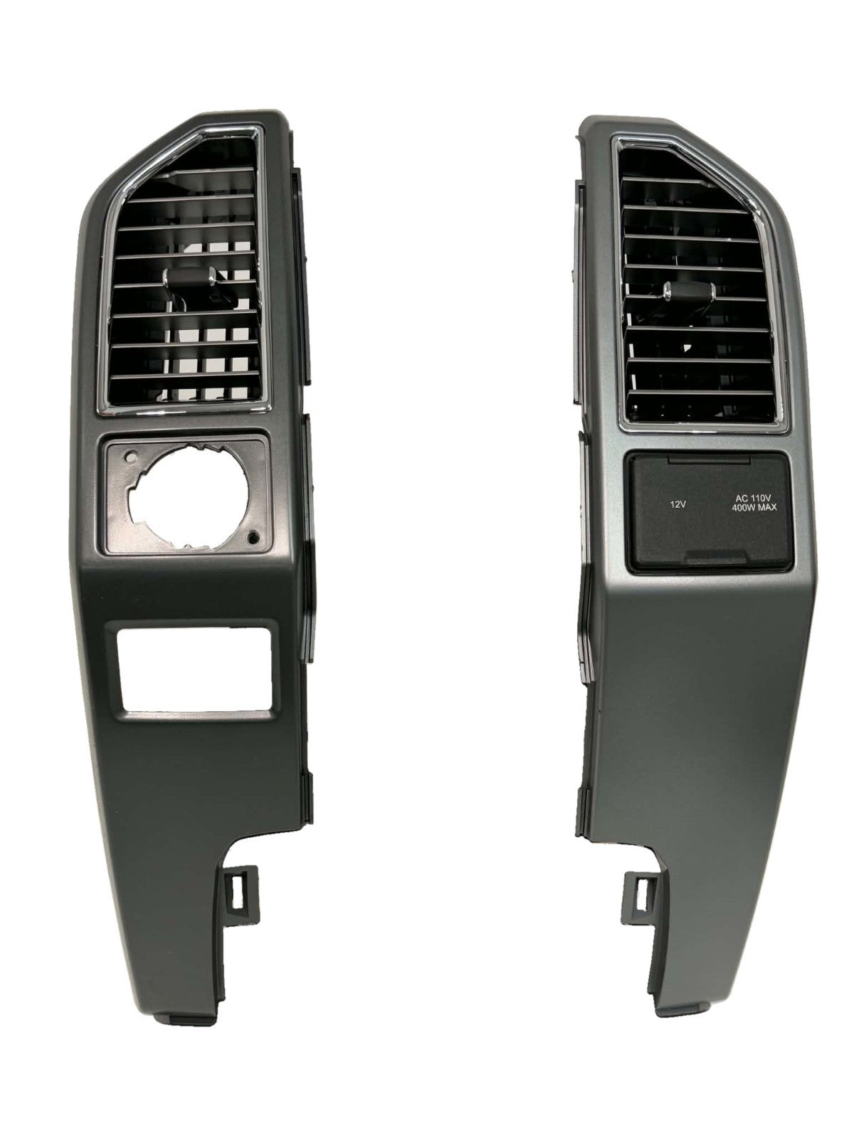 15-22 F150 Super Duty Center Console & Install Kit w/o Shifter Gray Leather XLT