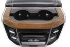 2019 - 2025 Dodge Ram 2500 3500 Center Console w/ Install Kit, Gold Trim & Wood