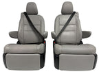 2011–2020 Toyota Sienna 2nd Row Captain's Chair Recliner Seats, Gray Leather OEM