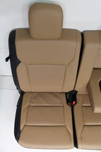 2021 - 2025 Ford F-Series Crew Cab Back Seat, Crew Cab, Tan Leather  F-150 F-250