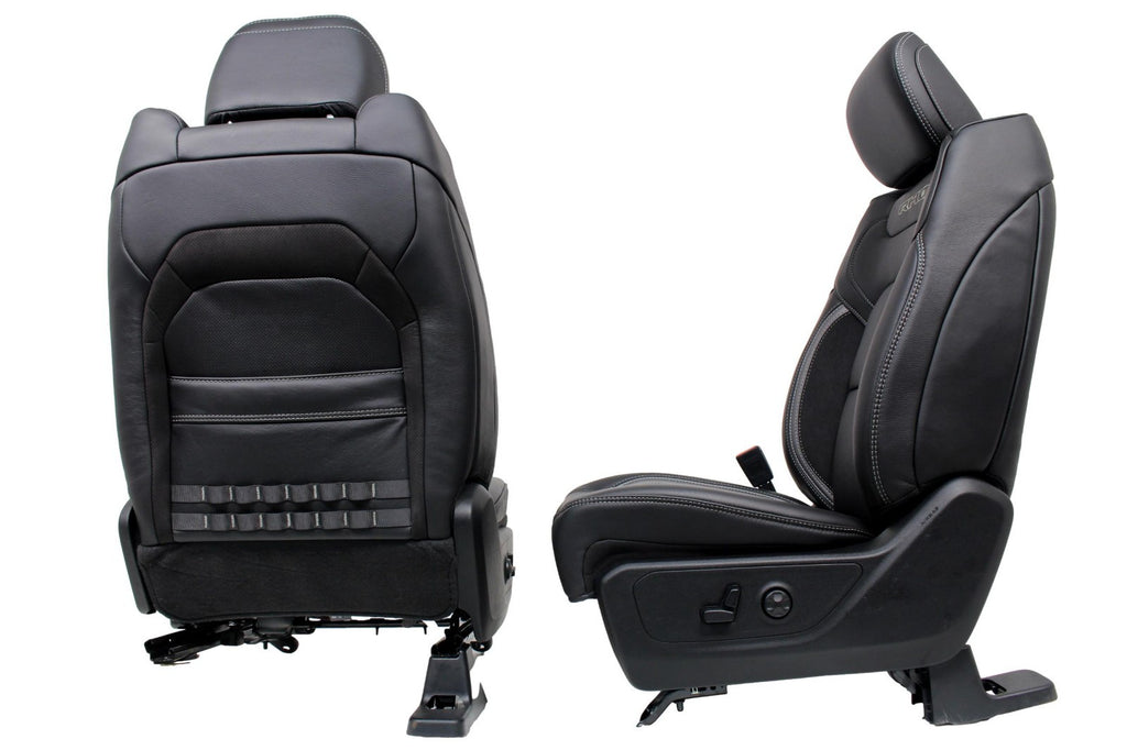 2019 - 2026 Ram 1500 Interior Crew Cab, RHO Black Leather, Seats Console Panels