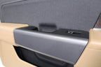 21 - 23 Ford F150 Lariat Crew Cab Driver Rear Door Panel Baja Tan Wood Grain OEM