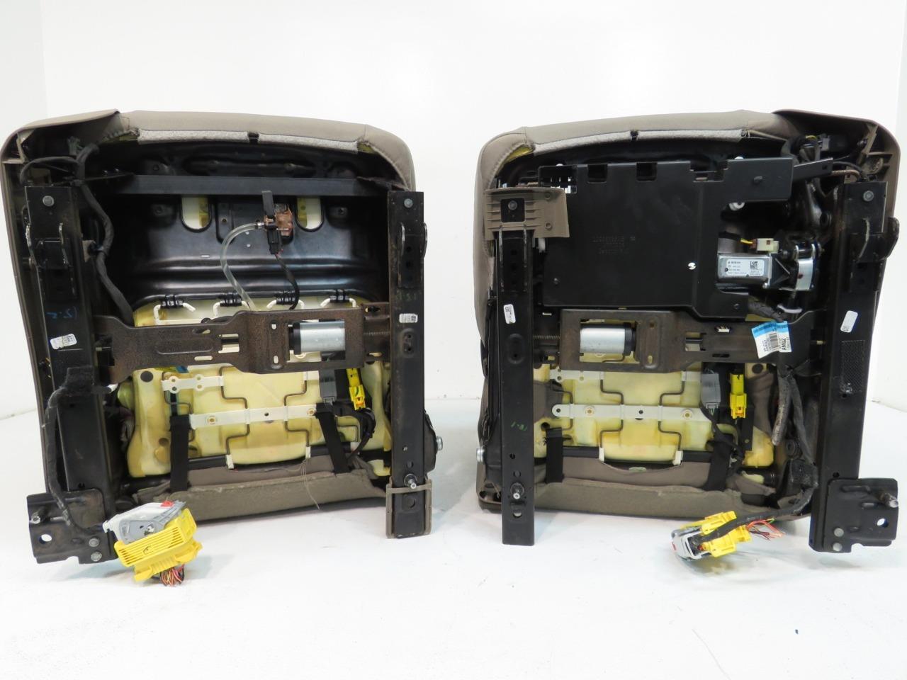 2014 - 2019 Chevrolet Silverado & GMC Sierra Tan Cloth Powered Front Seats