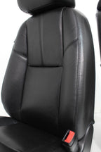 2007-2014 GM Silverado Tahoe Front Seats, LT Black Leather Lumbar w Driver Power