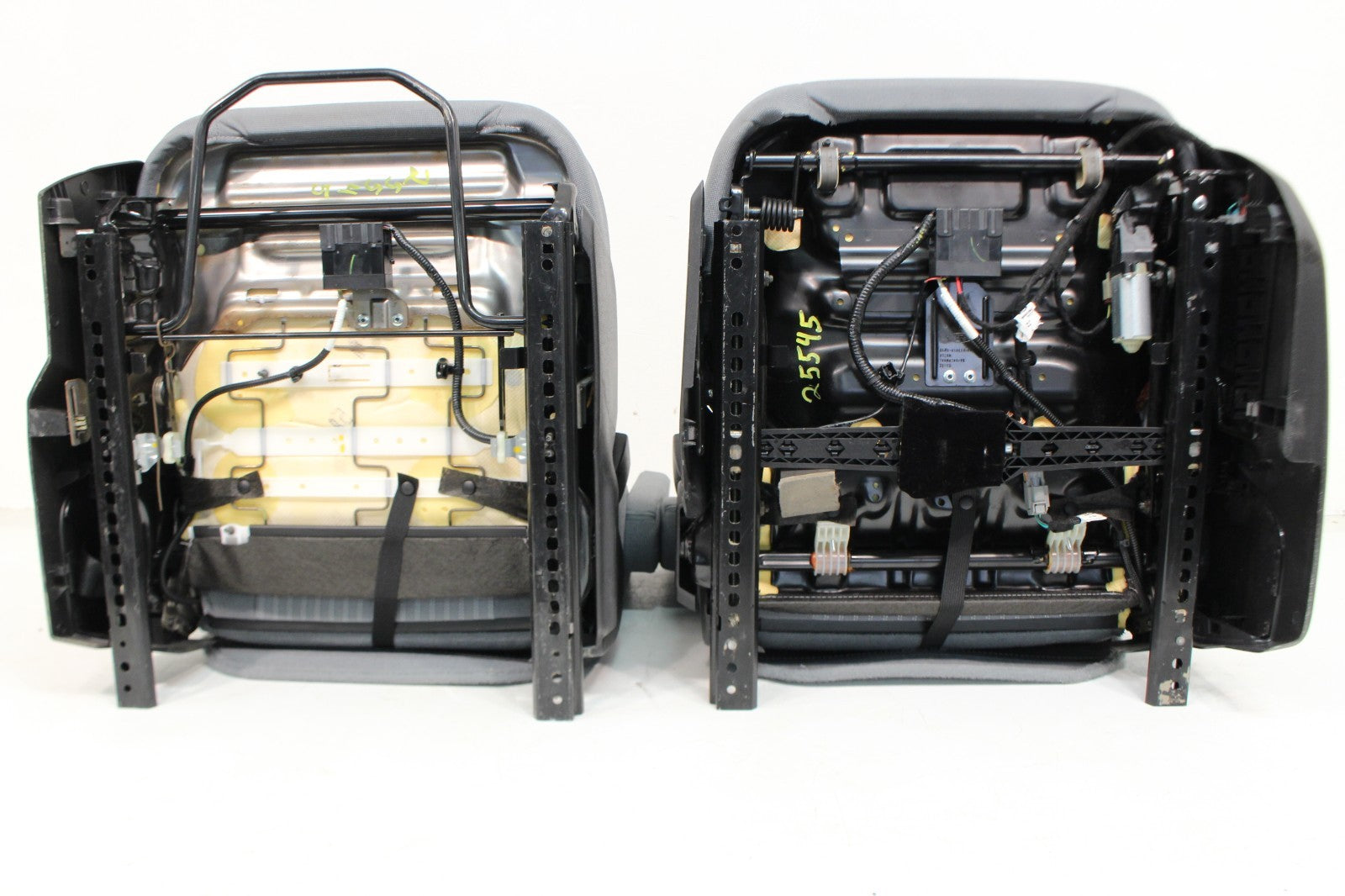 2015 - 2024 Ford Transit Front Seats, Gray Cloth w/ 10-Way Power Driver Seat