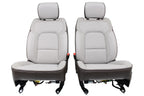 2019 - 2025 Ram 1500 Seats, Crew Cab Set, Laramie Leather, Salt Gray Bison Brown