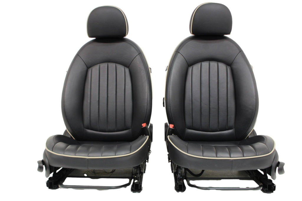 2011-2016 Mini Countryman R60 Seats, Lounge Leather Front Rear Bucket Set Black