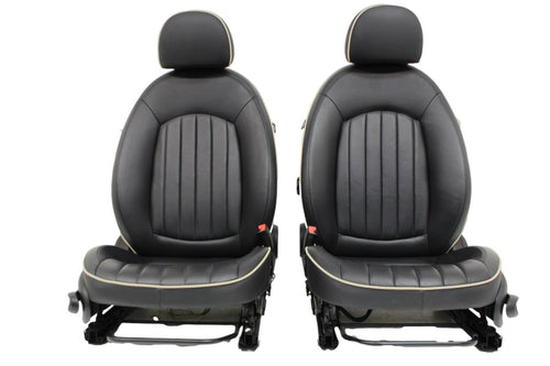 2011-2016 Mini Countryman R60 Seats, Lounge Leather Front Rear Bucket Set Black