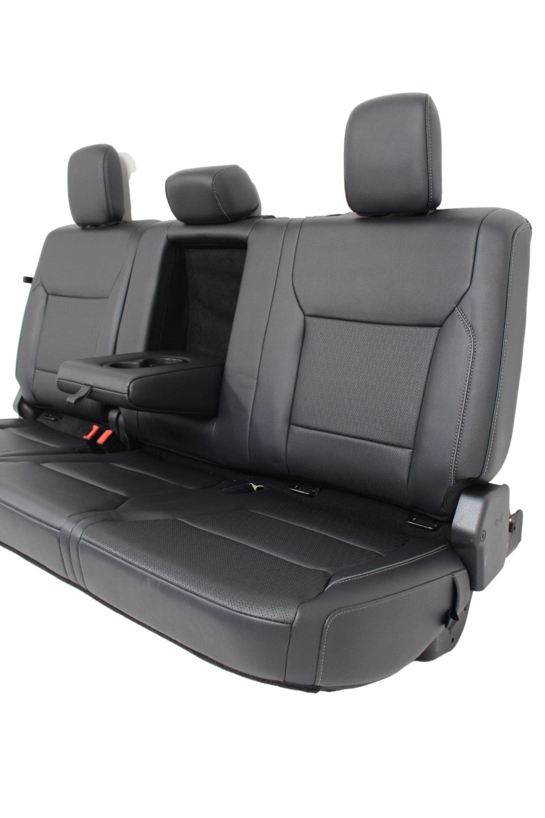 2021 - 2026 Ford F150 Super Duty Crew Cab Seats, Lariat Black Leather Heat Cool